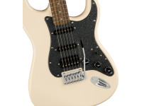 Fender  Squier FSR Affinity HSS Laurel Fingerboard Metallic Black Pickguard Olympic White